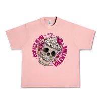 Salmon Coffee is my Valentine Urban Heavy Tee - CowhideDigitalArt