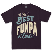 Plum The Best Funpa Ever - Mens Funny Dad and Grandpa Premium Tee - artisFamous