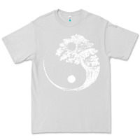Dove Grey yin yang bonsai tree Premium Tee - artisFamous