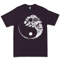Plum yin yang bonsai tree Premium Tee - artisFamous