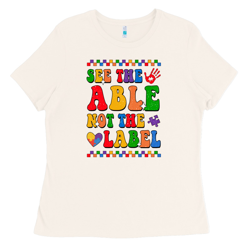 See The Able Not The Label Ladies Tee by CowhideDigitalArt | Teevron