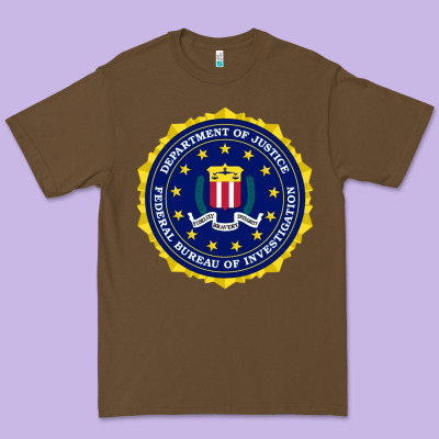 Fbi Premium Tee Designed By Artisfamous