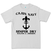 Dove Grey cajun navy Premium Tee - artisFamous