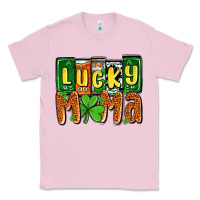 Bubblegum Pink St. Patrick's lucky mama Classic Tee - OliviaCreatesArt