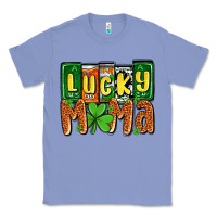 Colony Blue St. Patrick's lucky mama Classic Tee - OliviaCreatesArt