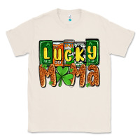 Natural St. Patrick's lucky mama Classic Tee - OliviaCreatesArt