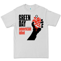 Dove Grey american idiot Premium Tee - artisFamous