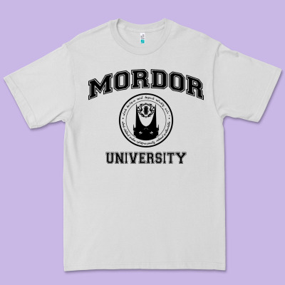 Mordor University Premium Tee Designed By Artisfamous