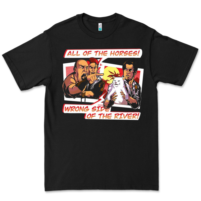 Wrong Side Of The River Premium Tee by artisFamous | Teevron
