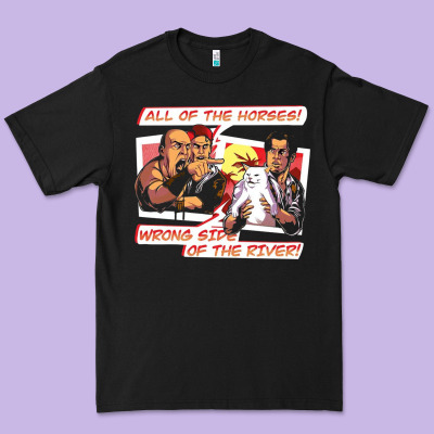 Wrong Side Of The River Premium Tee Designed By Artisfamous