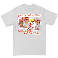 Dove Grey wrong side of the river Premium Tee - artisFamous