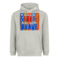 Moon Dust land of the free th of july brushstroke Heavyweight Hoodie - Jasminsmagicworld