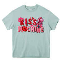 Arona Kiss machine Valentine's Day Heavy Core Tee - FaDigitalArtStudio