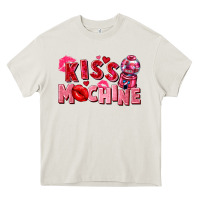 Cream Kiss machine Valentine's Day Heavy Core Tee - FaDigitalArtStudio