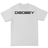 Dove Grey disobey   t shirt Premium Tee - artisFamous
