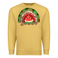 Antique Gold watermelon summer rainbow Premium Sweatshirt - Jasminsmagicworld