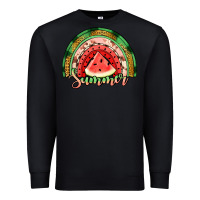 Black watermelon summer rainbow Premium Sweatshirt - Jasminsmagicworld