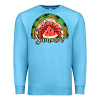 Ocean Blue watermelon summer rainbow Premium Sweatshirt - Jasminsmagicworld