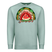 Seafoam watermelon summer rainbow Premium Sweatshirt - Jasminsmagicworld