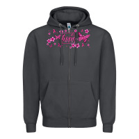 Smoke hope breast cancer butterfly Zipper Hoodie - Jasminsmagicworld
