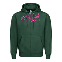 Sports Green hope breast cancer butterfly Zipper Hoodie - Jasminsmagicworld