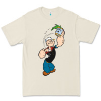 Bone Popeye Spinach Retro Mens Funny Premium Tee - artisFamous