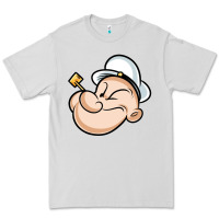 Dove Grey The Sailor Popeye Premium Tee - artisFamous
