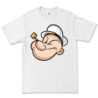 White The Sailor Popeye Premium Tee - artisFamous