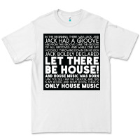 White Let there be house music Premium Tee - artisFamous