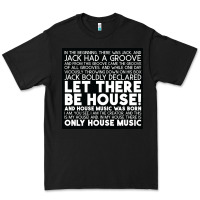 Black Let there be house music Premium Tee - artisFamous