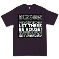 Plum Let there be house music Premium Tee - artisFamous