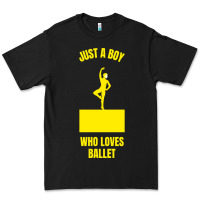 Black just a boy who loves ballet Premium Tee - artisFamous