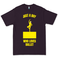Plum just a boy who loves ballet Premium Tee - artisFamous