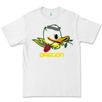 White throwback oregon Premium Tee - artisFamous