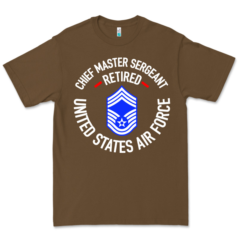 Chief Master Sergeant Retired Premium Tee by artisFamous | Teevron