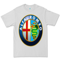 Dove Grey alfa racing big merch Premium Tee - artisFamous