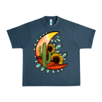 Midnight Navy Desert Moon Urban Heavy Tee - Jasminsmagicworld