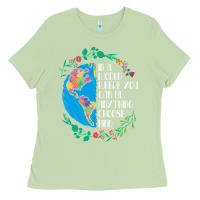 Matcha Autism Awareness Kindness Puzzle Earth Ladies Tee - CowhideDigitalArt