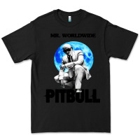 Black merch mr worldwide pit bull Premium Tee - artisFamous
