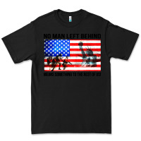 Black no man left behind means something to the rest of us Premium Tee - artisFamous
