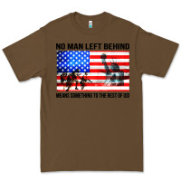 Cacao no man left behind means something to the rest of us Premium Tee - artisFamous
