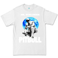 White merch mr worldwide pit bull Premium Tee - artisFamous