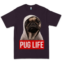 Plum pug life Premium Tee - artisFamous