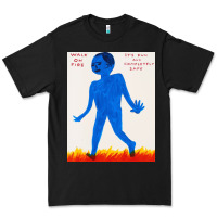 Black walk davids on fire Premium Tee - artisFamous