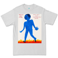 Dove Grey walk davids on fire Premium Tee - artisFamous
