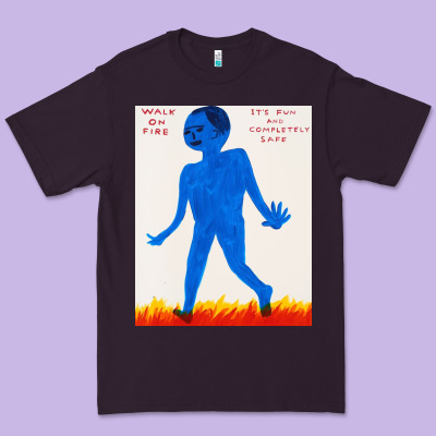 Walk Davids On Fire Premium Tee Designed By Artisfamous