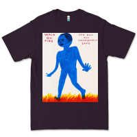 Plum walk davids on fire Premium Tee - artisFamous