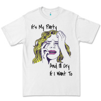 White It's My Party And I'll Cry If I Want To happy christmas Premium Tee - artisFamous