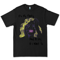 Black It's My Party And I'll Cry If I Want To happy christmas Premium Tee - artisFamous