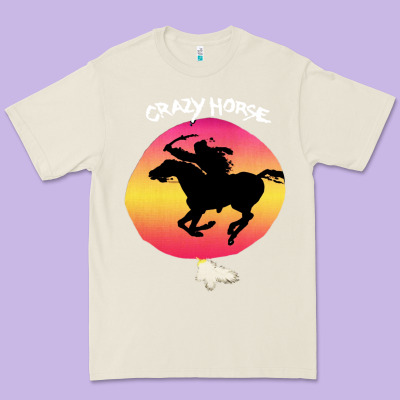 Neil Crazy Horse Premium Tee Designed By Artisfamous